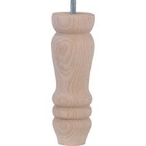 Pied de lit Quercy brut H.150 Ø48mm - BAR PLUS