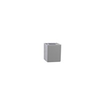 Pied de meuble cube gris H.64 60x60 mm - BAR PLUS