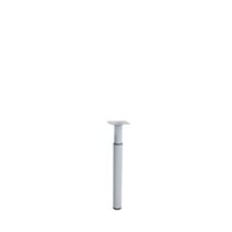 Pied de meuble blanc réglable H250/380 Ø30 - BAR PLUS