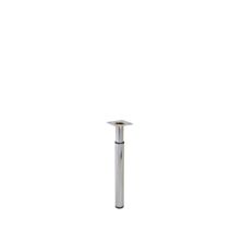 Pied de meuble chrome réglable H240/380 Ø30 - BAR PLUS