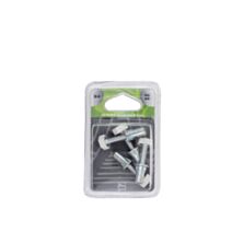 Blister 4 pieces verin blanc  ∅8 encastrable - BAR PLUS