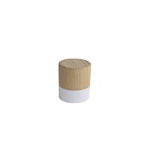 Butée porte hêtre blanc Ø68x80mm x6 - BAR PLUS