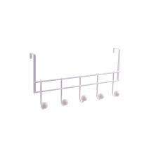 Portemanteau 5 patères à suspendre Scoop Métal Blanc