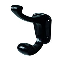 Portemanteau 1 patère à fixer Cahors Noir