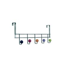 Portemanteau 5 patères à suspendre Métal Multicolore