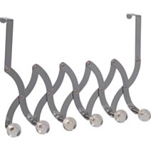 portemanteau tortion chromé 6 têtes