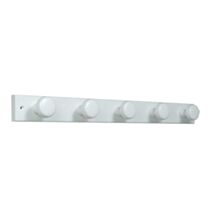 Portemanteau 5 patères à fixer Alfa Bois Blanc