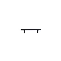 Poignée de meuble Fil noir acier entraxe 96mm mat - BAR PLUS