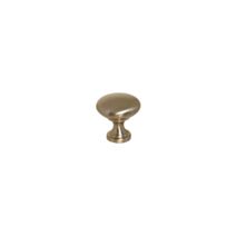 Bouton de meuble Style brosse zamak Ø27,5x28mm - BAR PLUS
