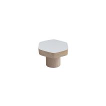 bouton exa blanc  40X40 H30 mm