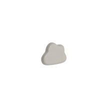 Bouton nuage creme 45x35 mm hauteur 16 mm