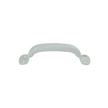 Poignée meuble blanc acier L.140 - BAR PLUS