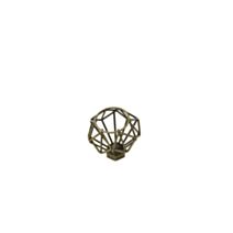 Bouton de meuble acier 45 x 45 x 40 mm blanc - BAR PLUS