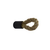 Bouton de meuble corde beige 60x20mm - BAR PLUS