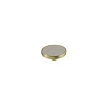 Bouton de meuble marbre Ø32mm blanc/laidon - BAR PLUS