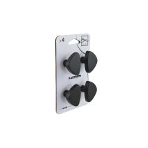 Set de 4 boutons de meuble Smile acier noir - BAR PLUS
