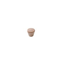 Bouton de meuble hêtre brut pyramide Ø30x6 - BAR PLUS