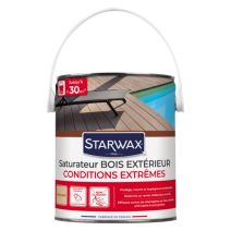 Saturateur Haute protection terrasse bois incolore 2,5L - STARWAX