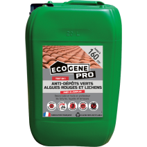 Traitement anti-dépôts verts algues et lichens 20L - ECOGENE