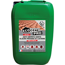 Traitement anti-dépôts verts algues et lichens 20L - ECOGENE