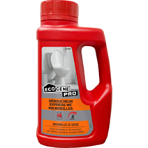 Déboucheur express wc microbilles ecogen pro 500g 