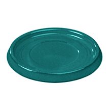 Soucoupe 19 cm émail émeraude