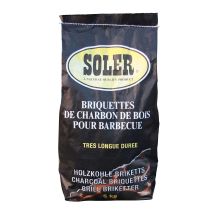 Briquettes de charbon de bois soler 5kg