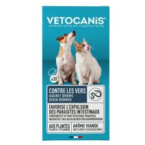Vc complément alimentaire contre vers 30 comprimés chien/chat