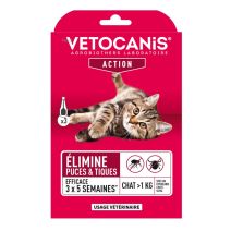 Spot on fiprocanis chat 50mg x3
