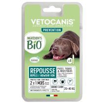 Preventis ingrédients bio atp spoton grands chiens