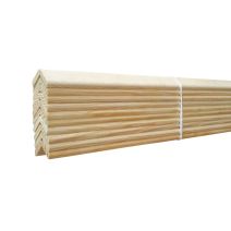 Angle arrondi pin pn 24x24 2m4