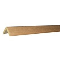 Angle arrondi bois exotique blanc non traité 15mmx15mm 2m40 50 longueurs - SOTRINBOIS