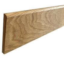 Plinthe arrondie chêne 1x7x240cm