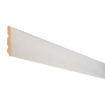 Plinthe parquet blanc 1,4x8x244cm