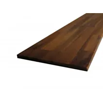 Plan de travail en acacia pré-huilé 36mm bord arrondi