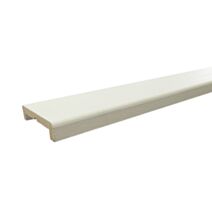 Nez cloison MDF prépeint blanc 11x103mm 2m50 - SOTRINBOIS