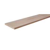 Tablette Hêtre 1 Angle Vif 18x600 2m00