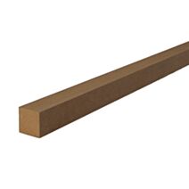 Carrelet bois MDF 10x10mm L.2,44m 507943