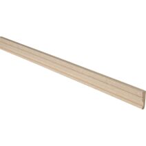 Chambranle Classique Louis XVI Prépeint Blanc 10x38mm L.2,44m