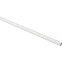 Quart rond mdf blanc 14 2m44
