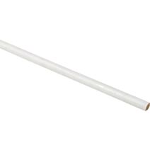 1/4 de rond Ø 14 mm Prépeint blanc Longueur 2,44m