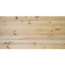 Lambris en pin maritime noueux brut - 201 x 9.7 x 1 cm 
