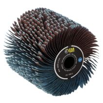 BROSSE A LANIERES ABRASIVES DIM:120X100MM POUR RENOVATEUR