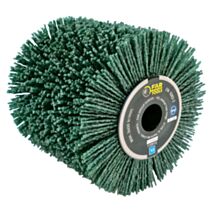 Brosse nylon abrasif vert A36 Reno Ø120mm - FARTOOLS