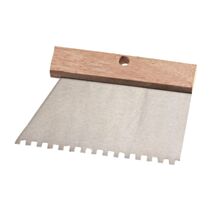 Couteau à colle dents l.185mm bois - FARGROUP