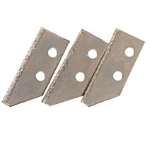Lot de 3 lames au carbure