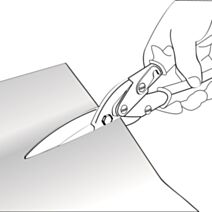 Cisaille coupe droite à tôle - FARTOOLS