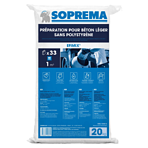Béton léger EFIMIX® 20kg - SOPREMA