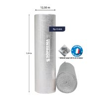Rouleau isolant mince multiusage Pro Duoreflex Aluminium 12,5x1,2m - SOPREMA