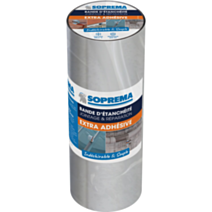 Bande étanchéité extra alu 10x0,30m - SOPREMA